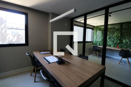 Studio para alugar com 27m², 1 quarto e sem vagaCoworking