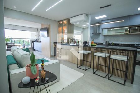Sala de apartamento à venda com 3 quartos, 129m² em Alto da Mooca, São Paulo