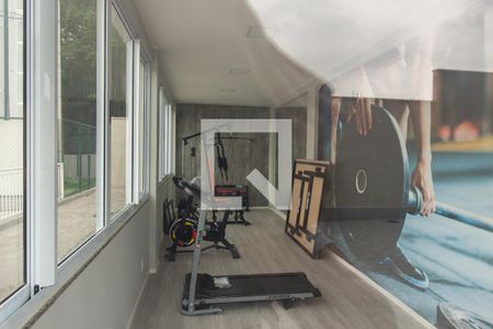 Apartamento para alugar com 45m², 2 quartos e sem vaga Apartamento para alugar com 45m², 2 quartos e sem vagaÁrea comum - Academia