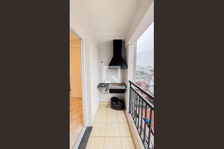Varanda Sala - Sala de Jantar de apartamento para alugar com 2 quartos, 58m² em Utinga, Santo André