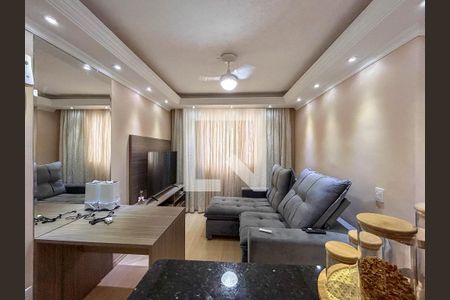 Sala de apartamento para alugar com 2 quartos, 38m² em Jardim Ipanema(zona Oeste), São Paulo