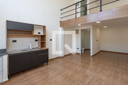 Sala/Cozinha de apartamento para alugar com 1 quarto, 55m² em Centro, Diadema
