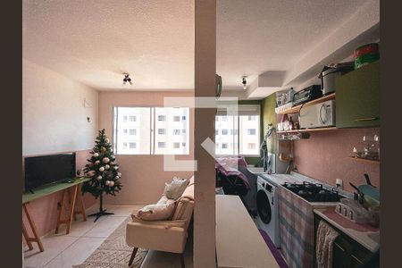 Sala de apartamento para alugar com 2 quartos, 40m² em Jardim do Lago, Osasco