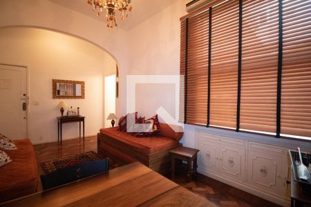 Sala de apartamento para alugar com 1 quarto, 41m² em Ipanema, Rio de Janeiro