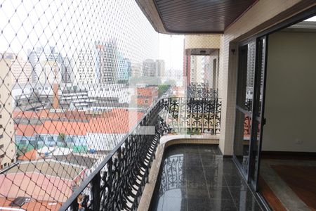 Varanda da Sala de apartamento à venda com 3 quartos, 254m² em Santa Paula, São Caetano do Sul