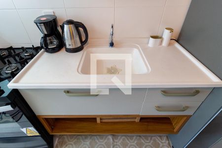 Apartamento à venda com 34m², 1 quarto e sem vagaDetalhe - Cozinha