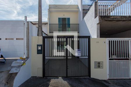 Fachada e Placa de casa para alugar com 2 quartos, 75m² em Jardim Eucaliptos, Sorocaba