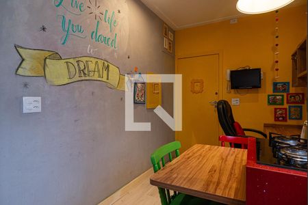 Apartamento à venda com 38m², 1 quarto e sem vagaCozinha/Escritório