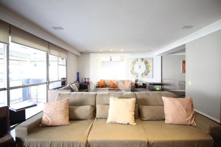 Sala  de apartamento à venda com 4 quartos, 215m² em Lagoa, Rio de Janeiro