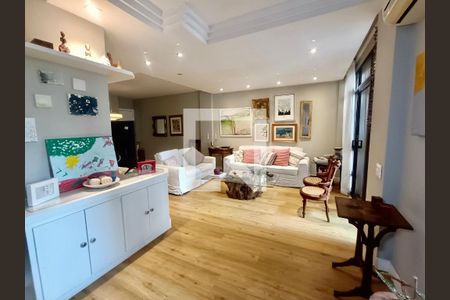 Sala de apartamento à venda com 3 quartos, 117m² em Gávea, Rio de Janeiro