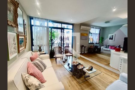 Sala de apartamento à venda com 3 quartos, 117m² em Gávea, Rio de Janeiro