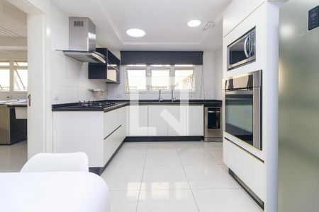 Cozinha de apartamento à venda com 4 quartos, 340m² em Santo Amaro, São Paulo