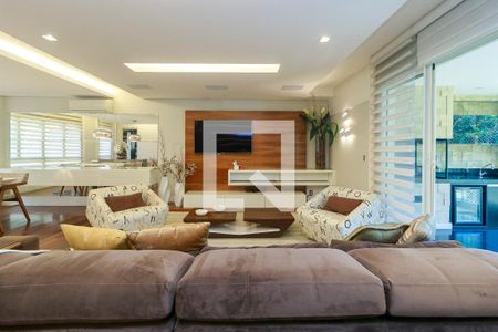 Sala de apartamento à venda com 4 quartos, 340m² em Santo Amaro, São Paulo