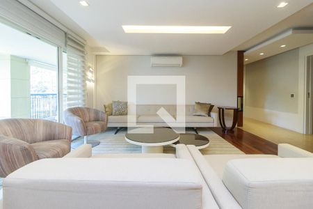 Sala de apartamento à venda com 4 quartos, 340m² em Santo Amaro, São Paulo