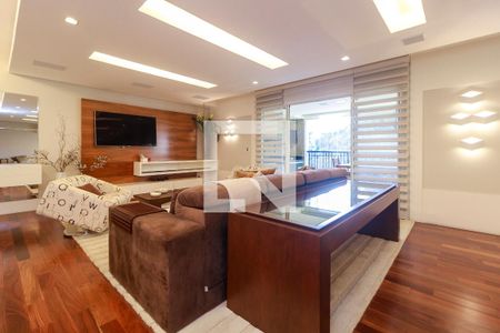 Sala de apartamento à venda com 4 quartos, 340m² em Santo Amaro, São Paulo