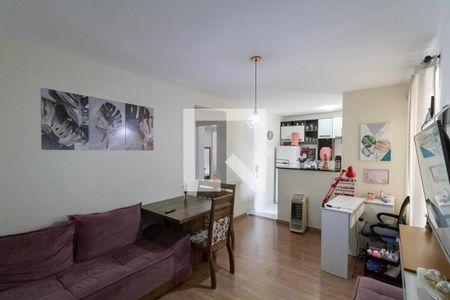 Sala de apartamento para alugar com 2 quartos, 45m² em Frei Leopoldo, Belo Horizonte