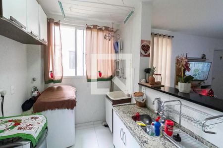 Apartamento para alugar com 45m², 2 quartos e 1 vagaCozinha e Área de Serviço