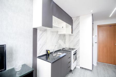 Sala/Cozinha de kitnet/studio para alugar com 1 quarto, 24m² em Belenzinho, São Paulo
