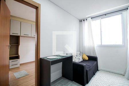 Sala/Cozinha de kitnet/studio para alugar com 1 quarto, 24m² em Belenzinho, São Paulo