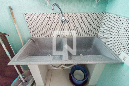 Casa para alugar com 125m², 1 quarto e sem vagaDetalhe da area de serviço