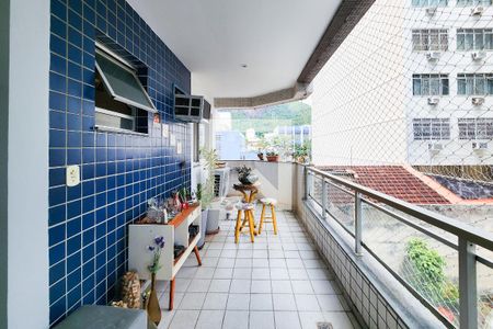 Varanda de apartamento à venda com 3 quartos, 130m² em Grajaú, Rio de Janeiro