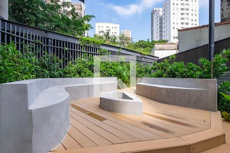 Área comum de kitnet/studio para alugar com 1 quarto, 37m² em Jardim das Bandeiras, São Paulo