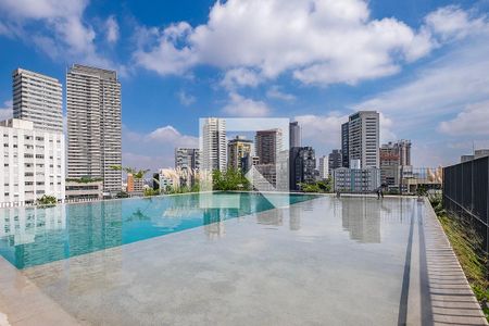 Piscina de kitnet/studio para alugar com 1 quarto, 37m² em Jardim das Bandeiras, São Paulo