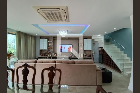 Sala de apartamento à venda com 3 quartos, 347m² em Recreio dos Bandeirantes, Rio de Janeiro