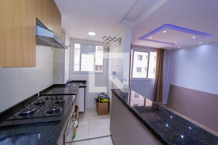 Apartamento para alugar com 39m², 2 quartos e 1 vagaCozinha e Área de Serviço