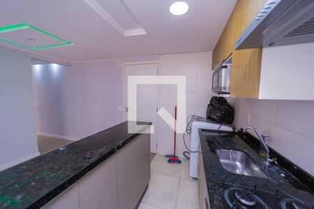 Apartamento para alugar com 39m², 2 quartos e 1 vagaCozinha e Área de Serviço