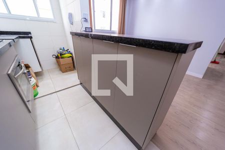 Apartamento para alugar com 39m², 2 quartos e 1 vagaCozinha e Área de Serviço