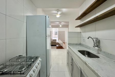 Cozinha de apartamento para alugar com 2 quartos, 80m² em Laranjeiras, Rio de Janeiro