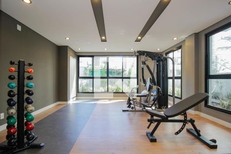 Studio para alugar com 26m², 1 quarto e sem vagaAcademia