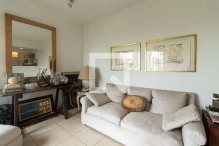 Sala de apartamento à venda com 1 quarto, 50m² em Paraíso do Morumbi, São Paulo