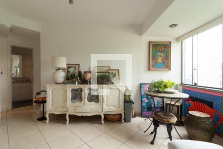 Sala de apartamento à venda com 1 quarto, 50m² em Paraíso do Morumbi, São Paulo