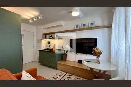 Studio à venda com 24m², 1 quarto e sem vagaSala