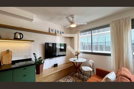 Studio à venda com 24m², 1 quarto e sem vagaSala