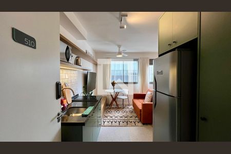 Studio à venda com 24m², 1 quarto e sem vagaCozinha