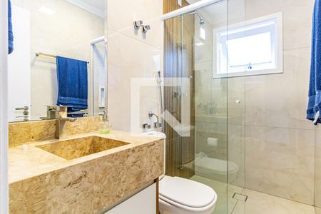 Casa de condomínio à venda com 170m², 3 quartos e 2 vagas Casa de condomínio à venda com 170m², 3 quartos e 2 vagasBanheiro social