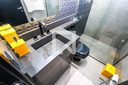 Apartamento à venda com 74m², 1 quarto e 1 vagaBanheiro