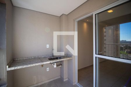 Varanda da Sala  de apartamento para alugar com 2 quartos, 61m² em Jardim Saira, Sorocaba