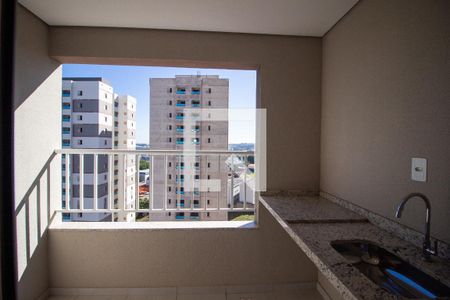 Varanda da Sala  de apartamento para alugar com 2 quartos, 61m² em Jardim Saira, Sorocaba
