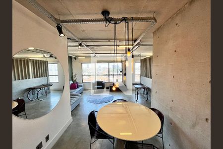 Sala de apartamento à venda com 1 quarto, 70m² em Carandiru, São Paulo