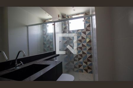 Banheiro da Suíte 1 de casa de condomínio à venda com 3 quartos, 300m² em Vargem Grande, Rio de Janeiro