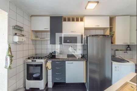 Apartamento à venda com 35m², 1 quarto e 1 vagaCozinha - Lavanderia Integrada
