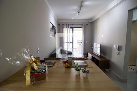 Sala de apartamento para alugar com 1 quarto, 45m² em Parque Campolim, Sorocaba