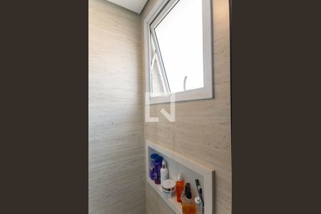 Apartamento à venda com 134m², 3 quartos e 2 vagasBanheiro do quarto 2 Suíte