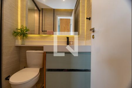 Apartamento à venda com 134m², 3 quartos e 2 vagasBanheiro do quarto 1 Suíte