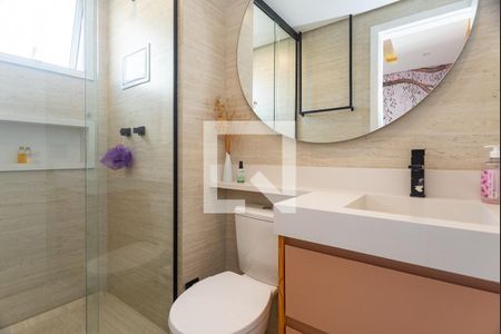 Apartamento à venda com 134m², 3 quartos e 2 vagasBanheiro do quarto 3 Suíte