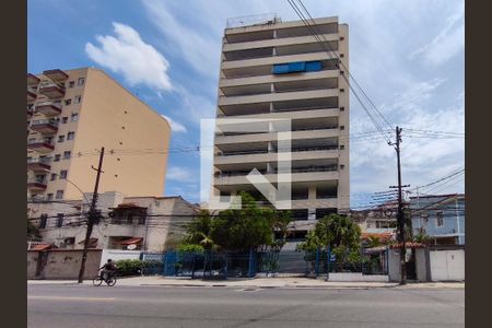 Apartamento à venda com 62m², 1 quarto e 1 vagaFachada e portaria